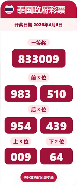 泰国政府卡片示例