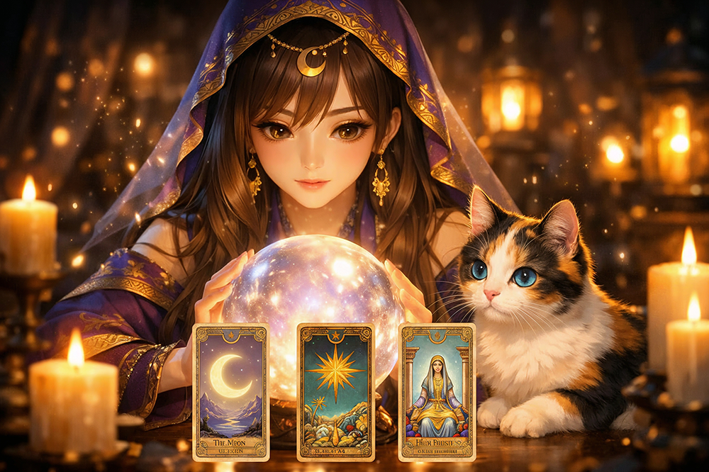 3-card tarot program
